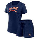 【公式グッズ】MLB アストロズ ショートパンツ Fanatics(ファナティクス) レディース ネイビー (Women's Fanatics Branded ...