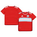【公式グッズ】MLS シカゴ・ファイア ユニフォーム Adidas(アディダス) トドラー レッド (LT S24 Toddler Jersey)