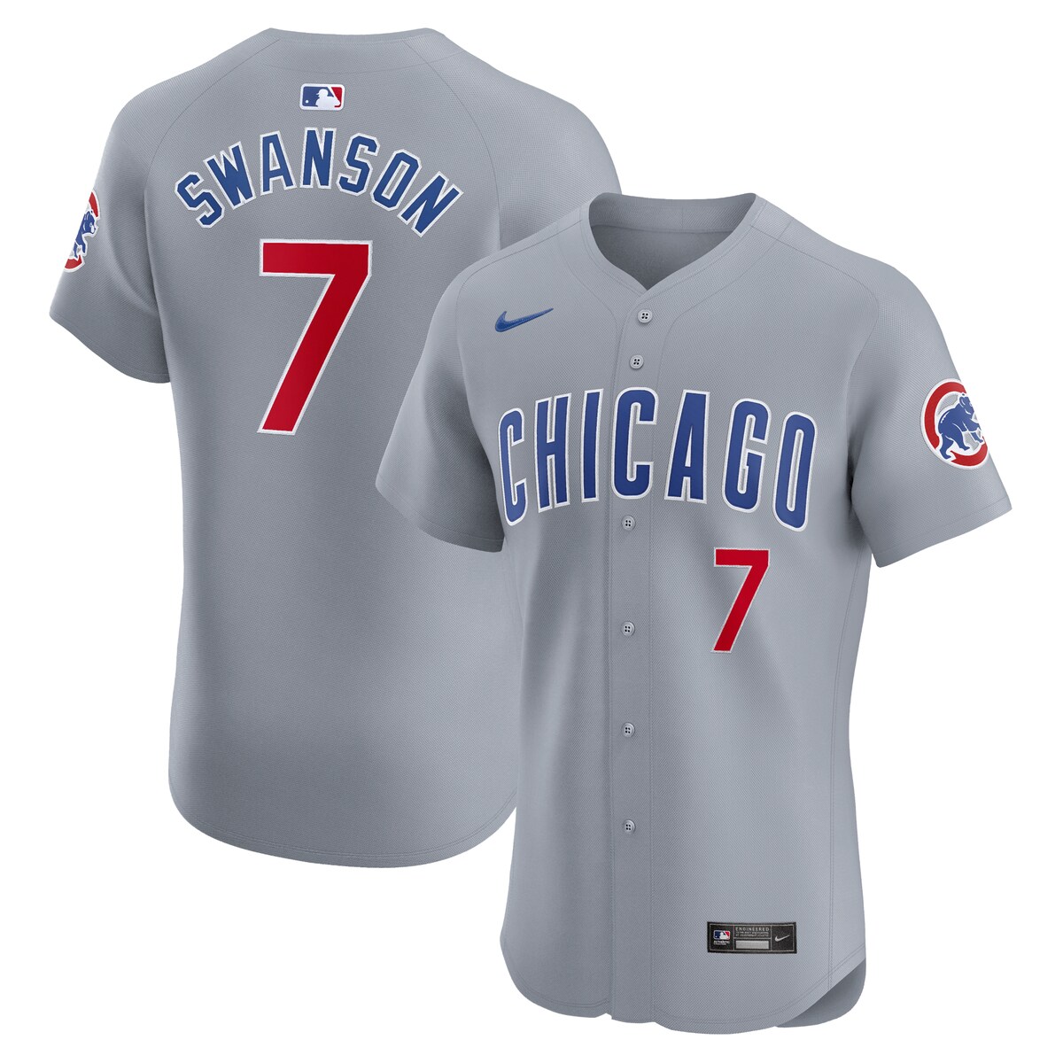 This Dansby Swanson Elite Player Jersey displays an authentic Chicago Cubs look to show off on game day and keeps you co...