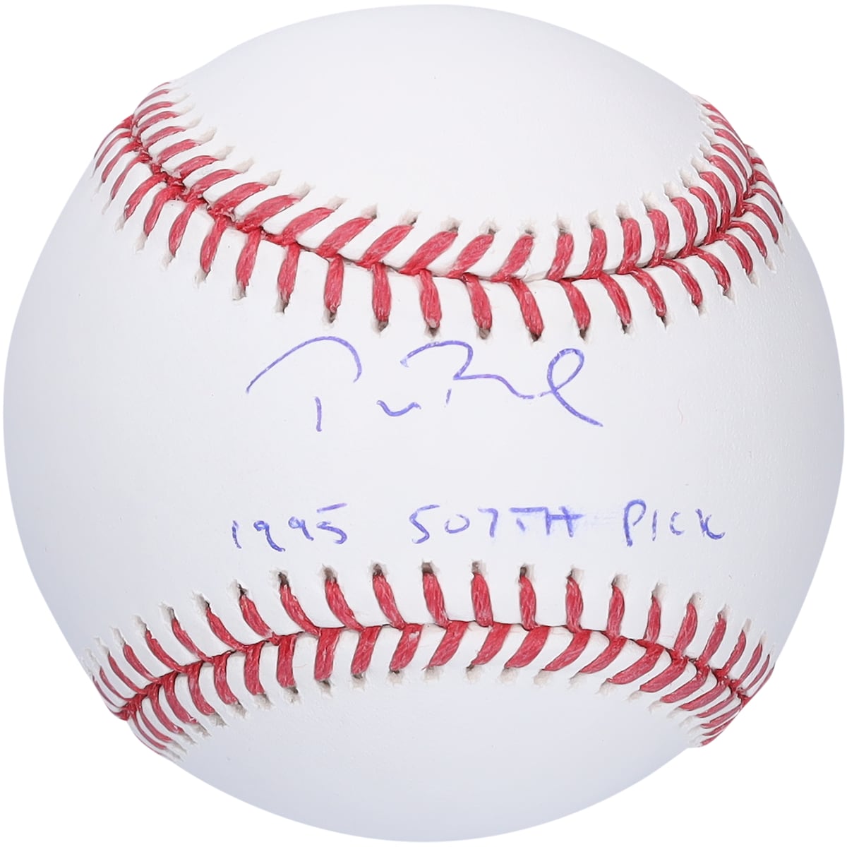 Tom Brady Montreal Expos Autographed Rawlings Baseball with 