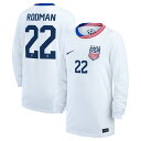 Youth Nike Trinity Rodman White USWNT 2024 Home Replica Long Sleeve Jersey