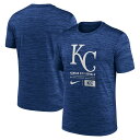 Men's Nike Royal Kansas City Royals Large Logo Velocity T-Shirt