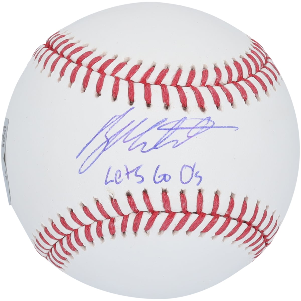 If Ryan Mountcastle is your favorite player on the Baltimore Orioles, be sure to pick up this autographed and inscribed Baseball. Obtained under the auspices of Major League Baseball, it features a hand-signed signature from the Baltimore Orioles star. Additionally, this collectible comes with an individually numbered, tamper-evident hologram that can be verified online to certify authenticity.Obtained under the auspices of the Major League Baseball Authentication Program and can be verified by its numbered hologram at MLB.comImportedBrand: Fanatics AuthenticSignature may varyOfficially licensedAuthenticated with FanSecure Technology