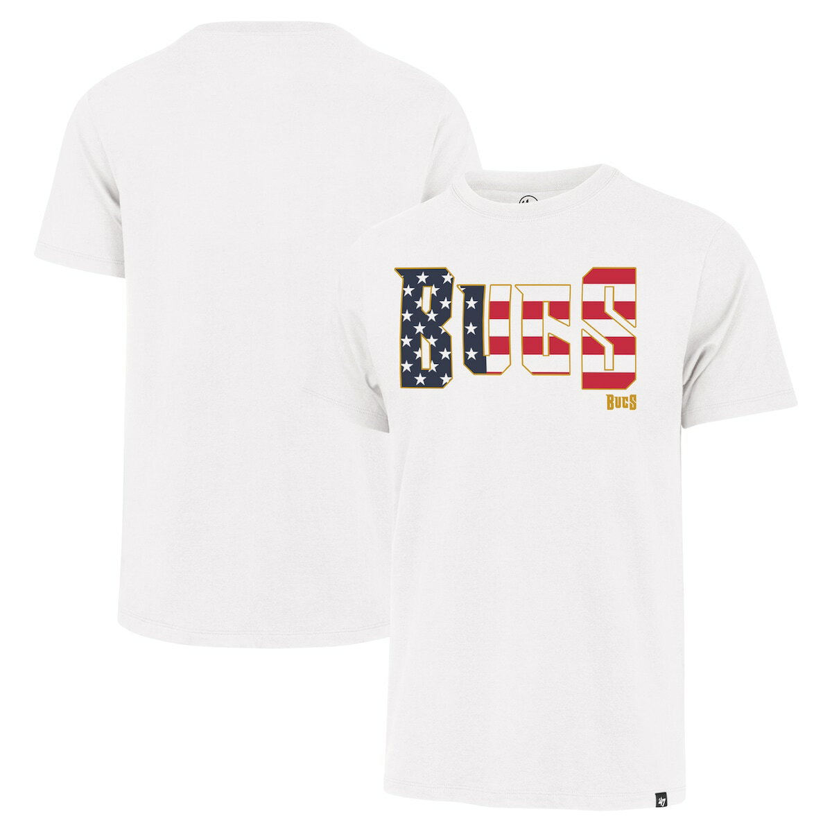 NFL バッカニアーズ Tシャツ '47 メンズ ホワイト (24 MENS FLAG SCRIPT FRANKLIN SST)