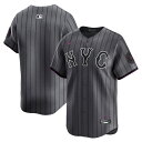 【公式グッズ】MLB メッツ シティコネクト リミテッド ユニフォーム Nike ナイキ メンズ グラファイト (Nike Mens Ltd City Conn...