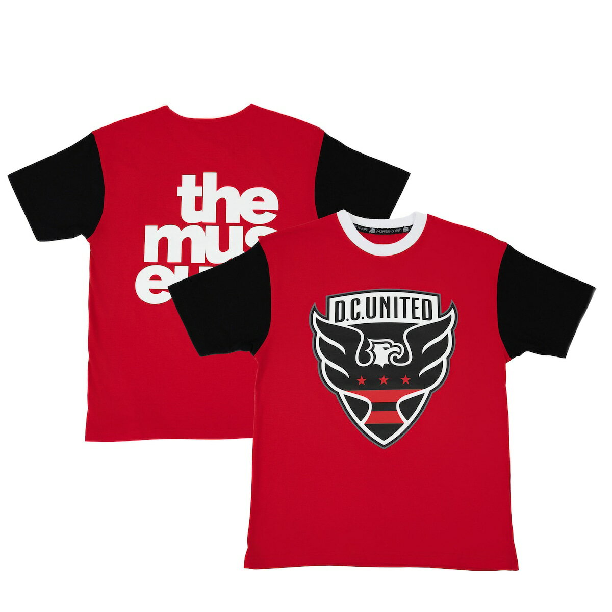 MLS D.C.iCebh TVc The Museum iUE~[WAj Y bh (MUS SU24 Men's Museum x D.C. United Tee)