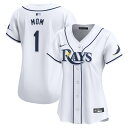 【公式グッズ】MLB レイズ ホーム リミテッド ユニフォーム Nike ナイキ レディース ホワイト (2024 Women's Ltd Mother's D...