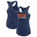 【公式グッズ】MLB アストロズ タンクトップ Fanatics(ファナティクス) レディース ヘザーネイビー (Women's Fanatics Branded SU24 PRB Fuel Tank)
