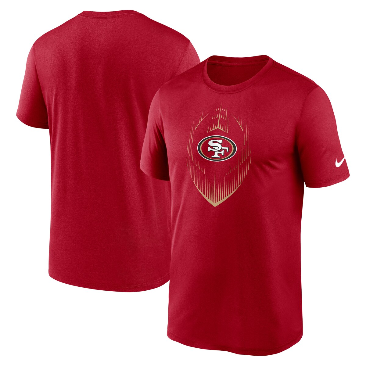 Men's Nike Scarlet San Francisco 49ers Primetime Legend Icon Performance T-Shirt