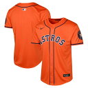 【公式グッズ】MLB アストロズ オルタネイト リミテッド ユニフォーム Nike ナイキ キッズ オレンジ (Youth Alt Ltd Blank Jers...