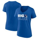 【公式グッズ】NFL ジャイアンツ Vネック Tシャツ Fanatics(ファナティクス) レディース ロイヤル (24 Women's Hometown De...