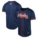 【公式グッズ】MLB ブレーブス オルタネイト リミテッド ユニフォーム Nike ナイキ キッズ ネイビー (Youth Alt Ltd Blank Jers...