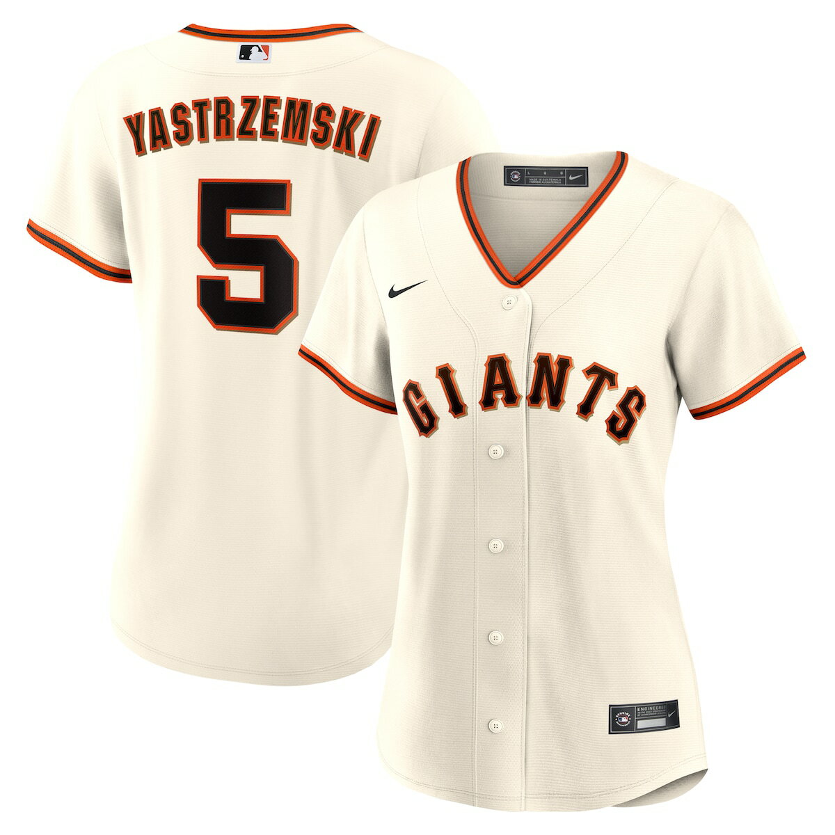 Women's Nike Mike Yastrzemski Cream San Francisco Giants Home Replica Player Jersey