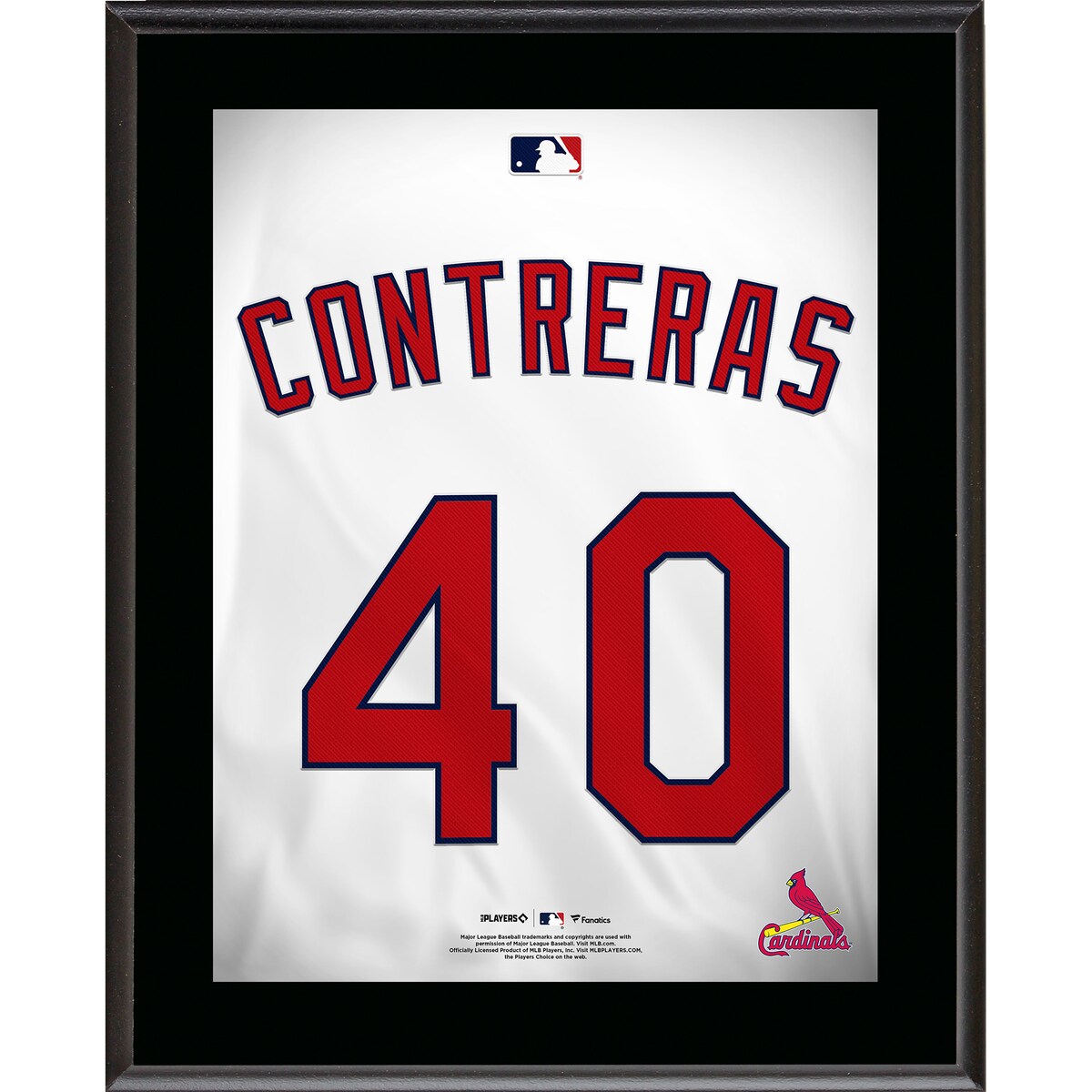 Willson Contreras St. Louis Cardinals 10.5" x 13" Jersey Number Sublimated Player Plaque