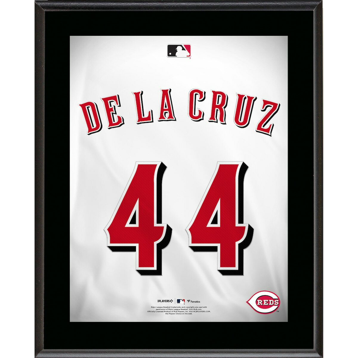 Elly De La Cruz Cincinnati Reds 10.5" x 13" Jersey Number Sublimated Player Plaque