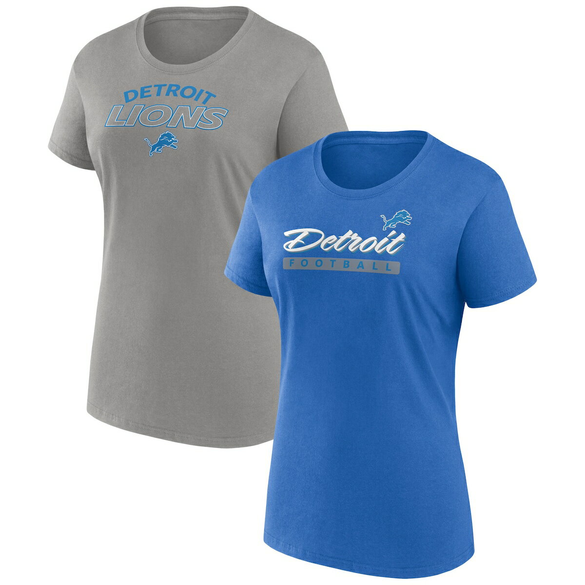 Women's Fanatics Detroit Lions Risk T-Shirt Combo Pack