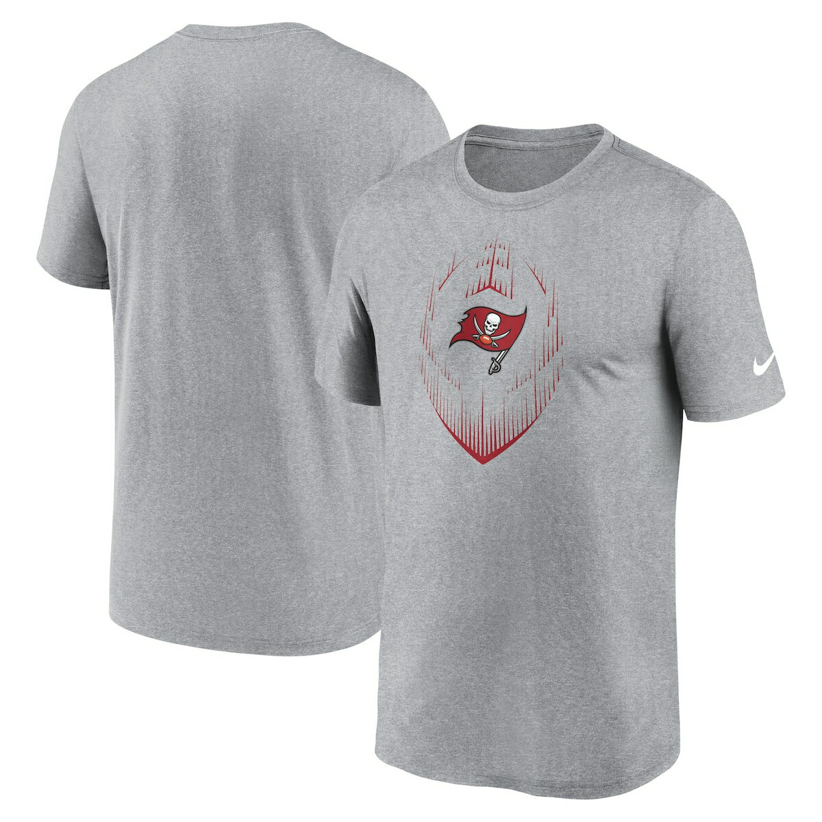 NFL バッカニアーズ Tシャツ Nike ナイキ メンズ ヘザーグレイ (MENS NFL 24 NIKE PRIMETIME LEGEND ICON TEE)