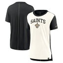 【公式グッズ】NFL セインツ Tシャツ Nike/ナイキ レディース クリーム (24 Women's Nike SS Tri Fash Top)