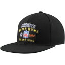 【公式グッズ】NFL カウボーイズ スナップバック キャップ Mitchell & Ness(ミッチェル&ネス) メンズ ブラック (NFL 92 Champ Snapback)