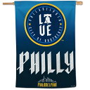 【公式グッズ】MLB フィリーズ フラッグ ウィンクラフト (24 1 Sided 28x40 Vertical Banner - City Connect)(3)