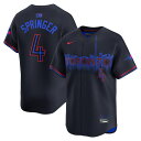 エントリーでポイント 5倍【公式グッズ】MLB ブルージェイズ ジョージ・スプリンガー シティコネクト リミテッド ユニフォーム Nike ナイキ メンズ ブラック (Nike Mens Ltd City Connect Player Jersey)(4)