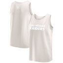 【公式グッズ】NFL レイダース タンクトップ Fanatics/ファナティクス メンズ クリーム (MENS 24 NFL SIGNATURE ELEMENTS TANK)