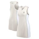 【公式グッズ】MLB ヤンキース ワンピース Fanatics(ファナティクス) レディース クリーム (Women's Fanatics Branded Front Office Dress)