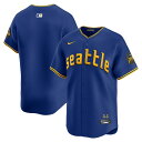 【公式グッズ】MLB マリナーズ シティコネクト リミテッド ユニフォーム Nike ナイキ メンズ ロイヤル (Nike Mens Ltd City Conn...
