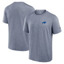 エントリーでポイント 5倍【公式グッズ】NFL ビルズ Tシャツ Fanatics(ファナティクス) メンズ ネイビー (Mens Fanatics Signature Front Office Tech T-Shirt)(4)