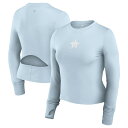 【公式グッズ】MLB アストロズ Tシャツ Fanatics(ファナティクス) レディース ライトブルー (Women's Fanatics Branded F...