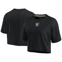 【公式グッズ】NFL レイダース Tシャツ Fanatics(ファナティクス) レディース ブラック (Womens Fanatics Signature El...
