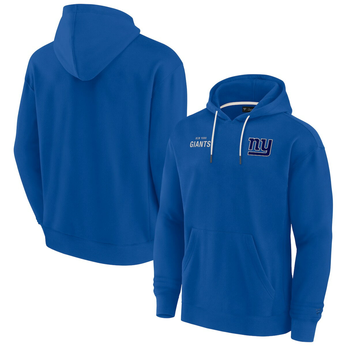 【公式グッズ】NFL ジャイアンツ フリース パーカー Fanatics/ファナティクス ロイヤル (Unisex Fanatics Signature Elements Super Soft Fleece Pullover Hoodie)