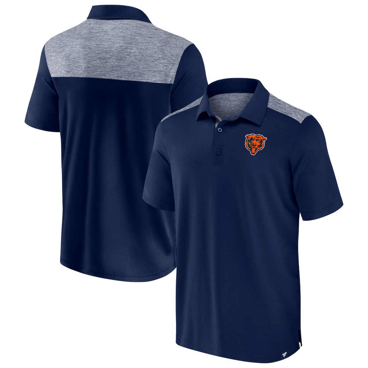 【公式グッズ】NFL ベアーズ ポロシャツ Fanatics/ファナティクス メンズ ネイビー (22 NFL Men's Fanatics Branded Long Shot Polo)