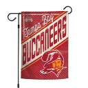 エントリーでポイント 5倍【公式グッズ】NFL バッカニアーズ ガーデニング用フラッグ ウィンクラフト (2 Sided 12x18 Garden Flag -...