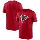 エントリーでポイント 5倍【公式グッズ】NFL ファルコンズ Tシャツ Nike ナイキ メンズ レッド (23 NFL FANGEAR Men's Nike Legend Logo SST)(4)