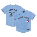 【公式グッズ】MLB ブルージェイズ ウラディミール・ゲレーロJr. オルタネイト ユニフォーム Nike ナイキ トドラー パウダーブルー (OST Juve...