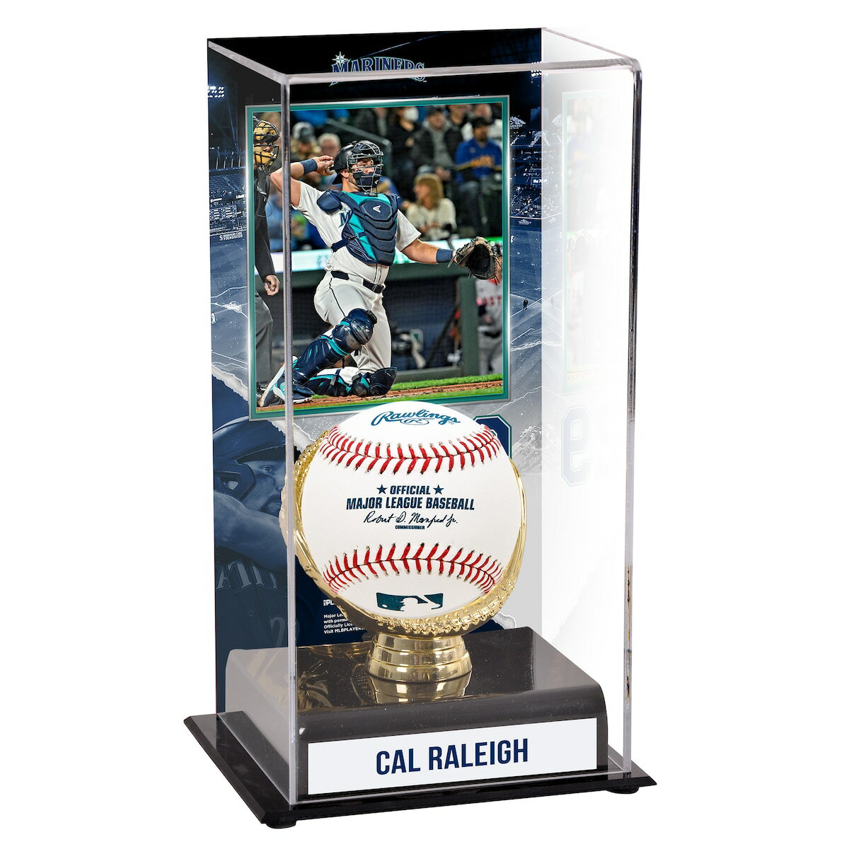 【公式グッズ】MLB マリナーズ カル・ラリー コレクタブル用ケース Fanatics Authentic/ファナティクス..