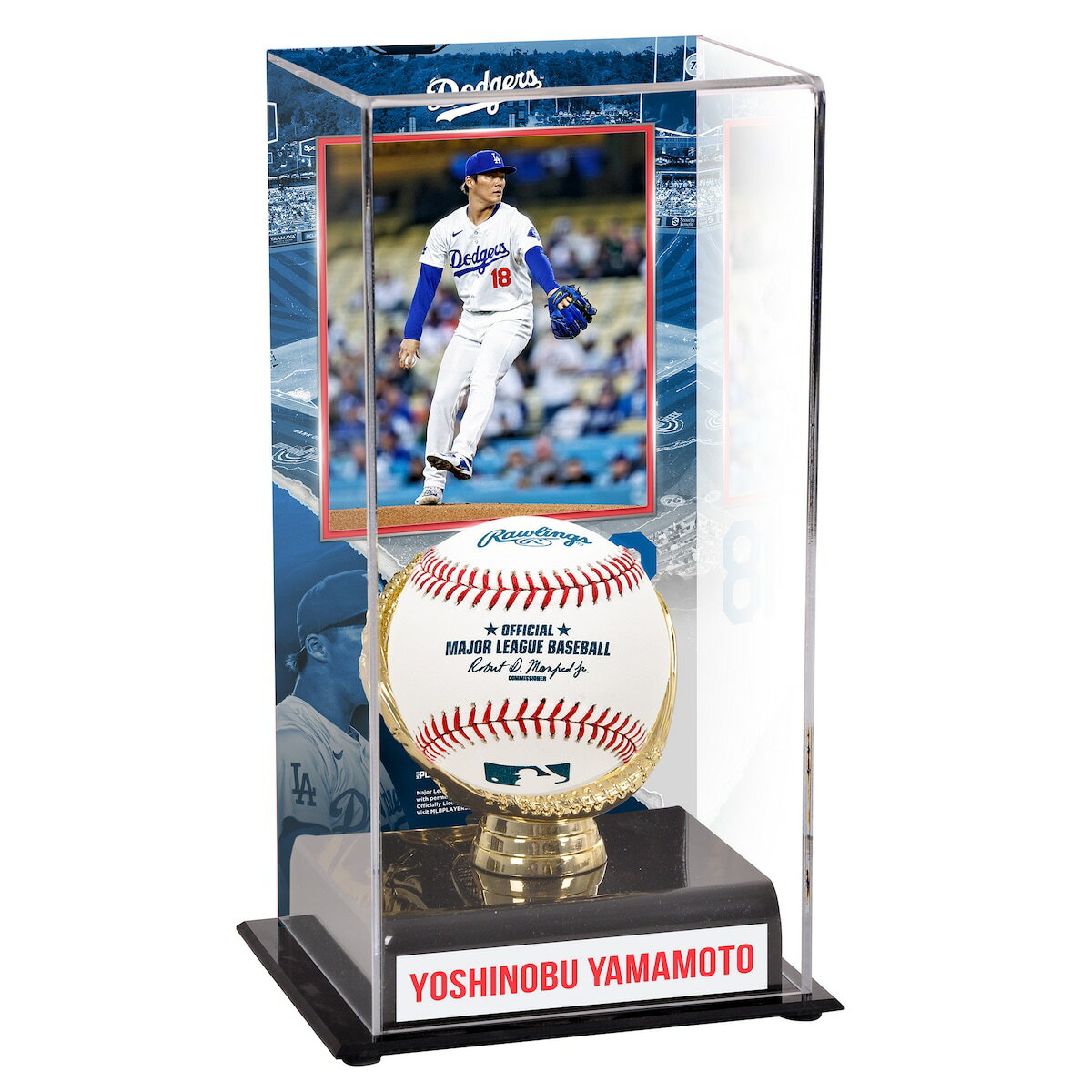 【公式グッズ】MLB ドジャース 山本 由伸 コレクタブル用ケース Fanatics Authentic/ファナティクスオーセンティック (UNS DISPLAY CASE 45413)