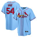 【公式グッズ】MLB カージナルス ソニー・グレイ オルタネイト ユニフォーム (レプリカ) Nike ナイキ メンズ ライトブルー (Nike Replica...