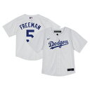 【公式グッズ】MLB ドジャース フレディ・フリーマン ユニフォーム Nike ナイキ トドラー ホワイト (OST Toddler Home Game Pla...