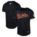 【公式グッズ】MLB オリオールズ オルタネイト リミテッド ユニフォーム Nike ナイキ キッズ ブラック (Youth Alt Ltd Blank Jer...