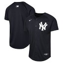 【公式グッズ】MLB ヤンキース オルタネイト リミテッド ユニフォーム Nike ナイキ キッズ ネイビー (Youth Alt Ltd Blank Jers...