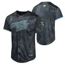 【公式グッズ】MLB レイズ 2024 シティコネクト リミテッドユニフォーム Nike ナイキ キッズ ブラック (Youth 24 New Ltd City...