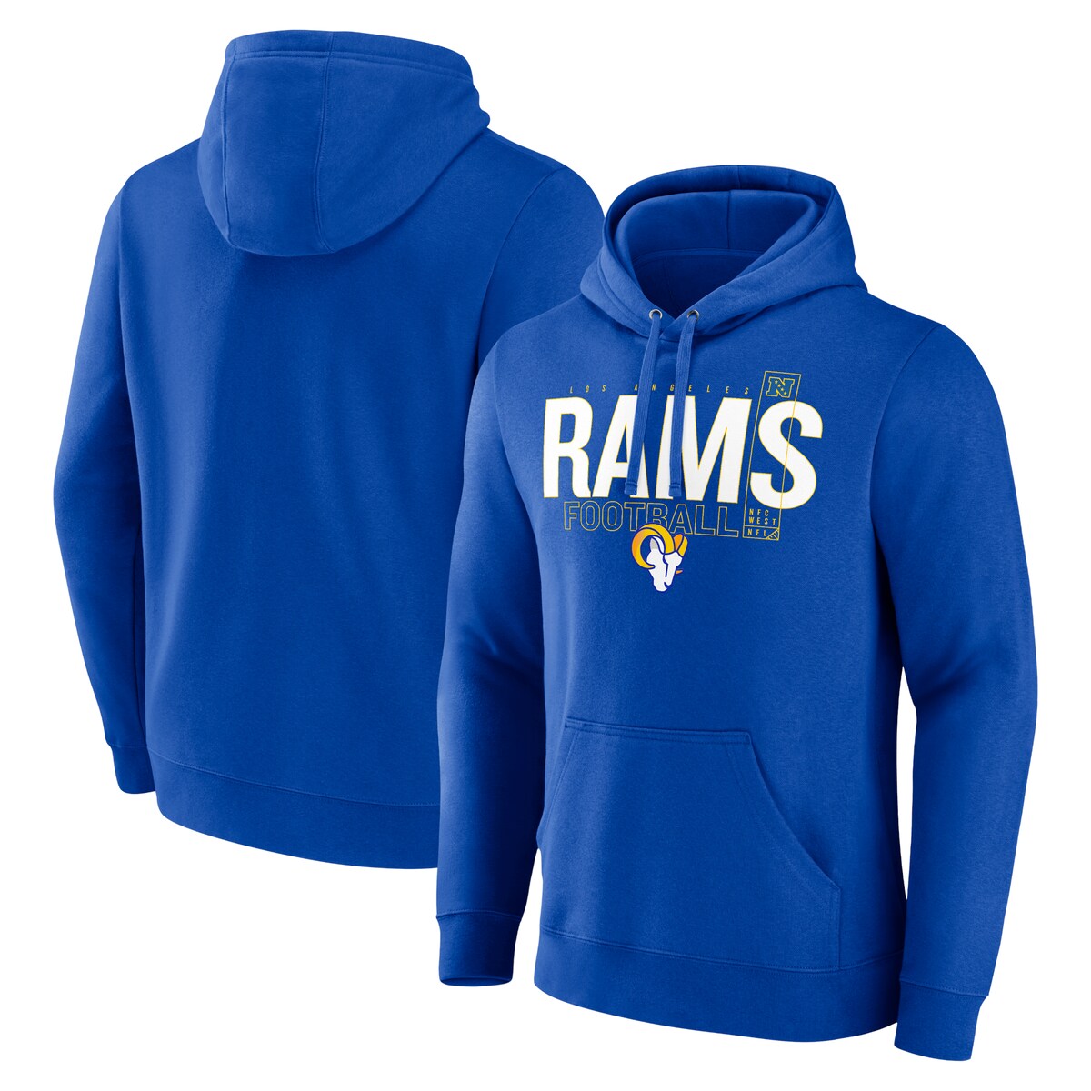NFL ラムズ プルオーバー パーカー Fanatics/ファナティクス メンズ ロイヤル (24 MENS Fanatics Pylon Outline Cotton POH)