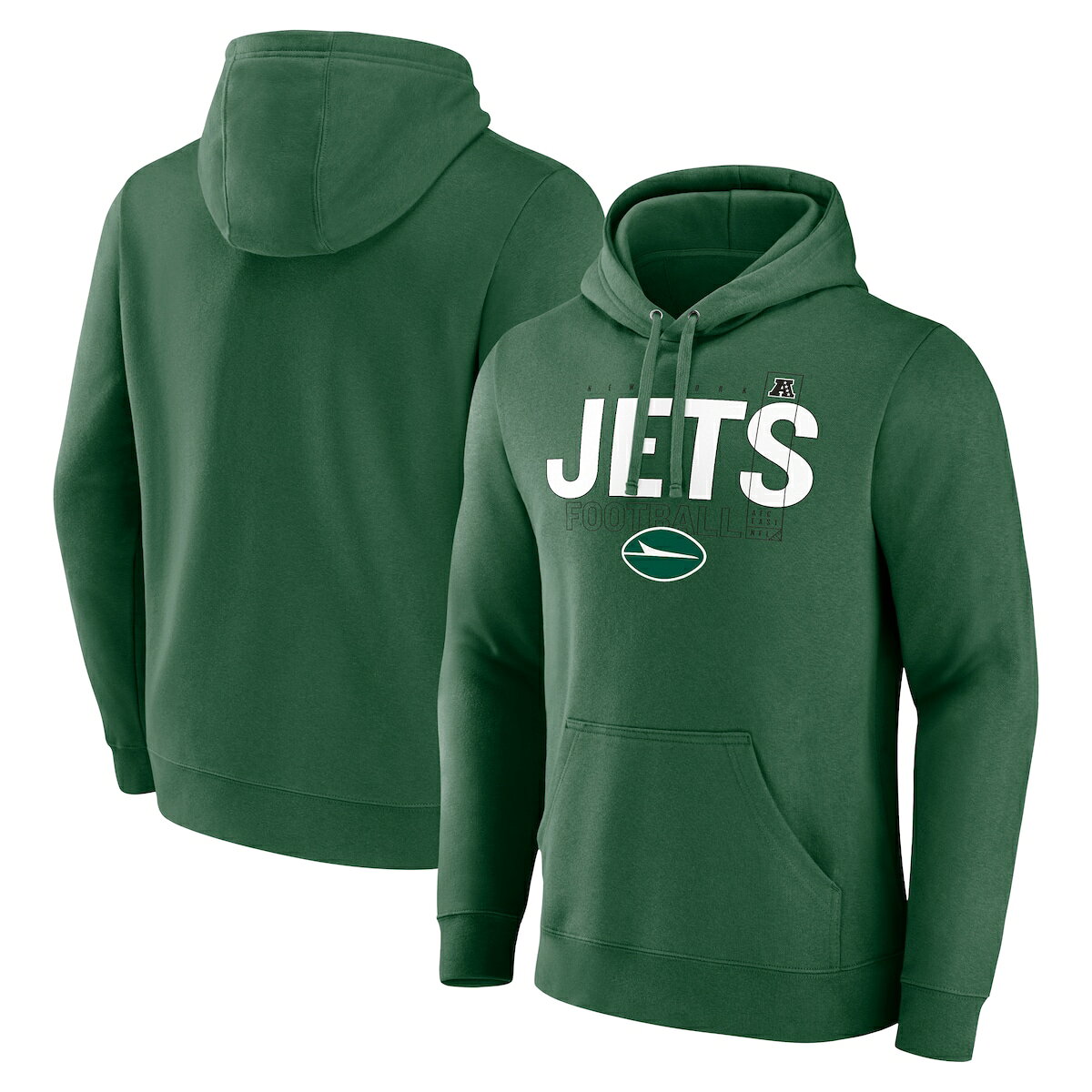 NFL ジェッツ プルオーバー パーカー Fanatics/ファナティクス メンズ グリーン (24 MENS Fanatics Pylon Outline Cotton POH)