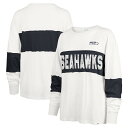 【公式グッズ】NFL シーホークス 長袖 Tシャツ '47 /フォーティーセブン レディース クリーム (CLUBHOUSE PRIDE TAYLOR TEE WMN)