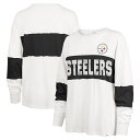 【公式グッズ】NFL スティーラーズ 長袖 Tシャツ '47 /フォーティーセブン レディース クリーム (CLUBHOUSE PRIDE TAYLOR TEE WMN)