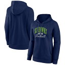 【公式グッズ】NFL シーホークス プルオーバー パーカー Fanatics/ファナティクス レディース ネイビー (22 Women's Victory Sc...