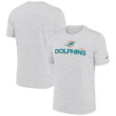【公式グッズ】NFL ドルフィンズ Tシャツ Nike/ナイキ メンズ ホワイト (MENS NIKE BLITZ VELOCITY MODERN TEE)