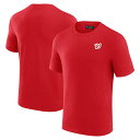 【公式グッズ】MLB ナショナルズ Tシャツ Fanatics/ファナティクス メンズ レッド (Mens Fanatics Signature Front Office Modal Short Sleeve T-Shirt)(4)